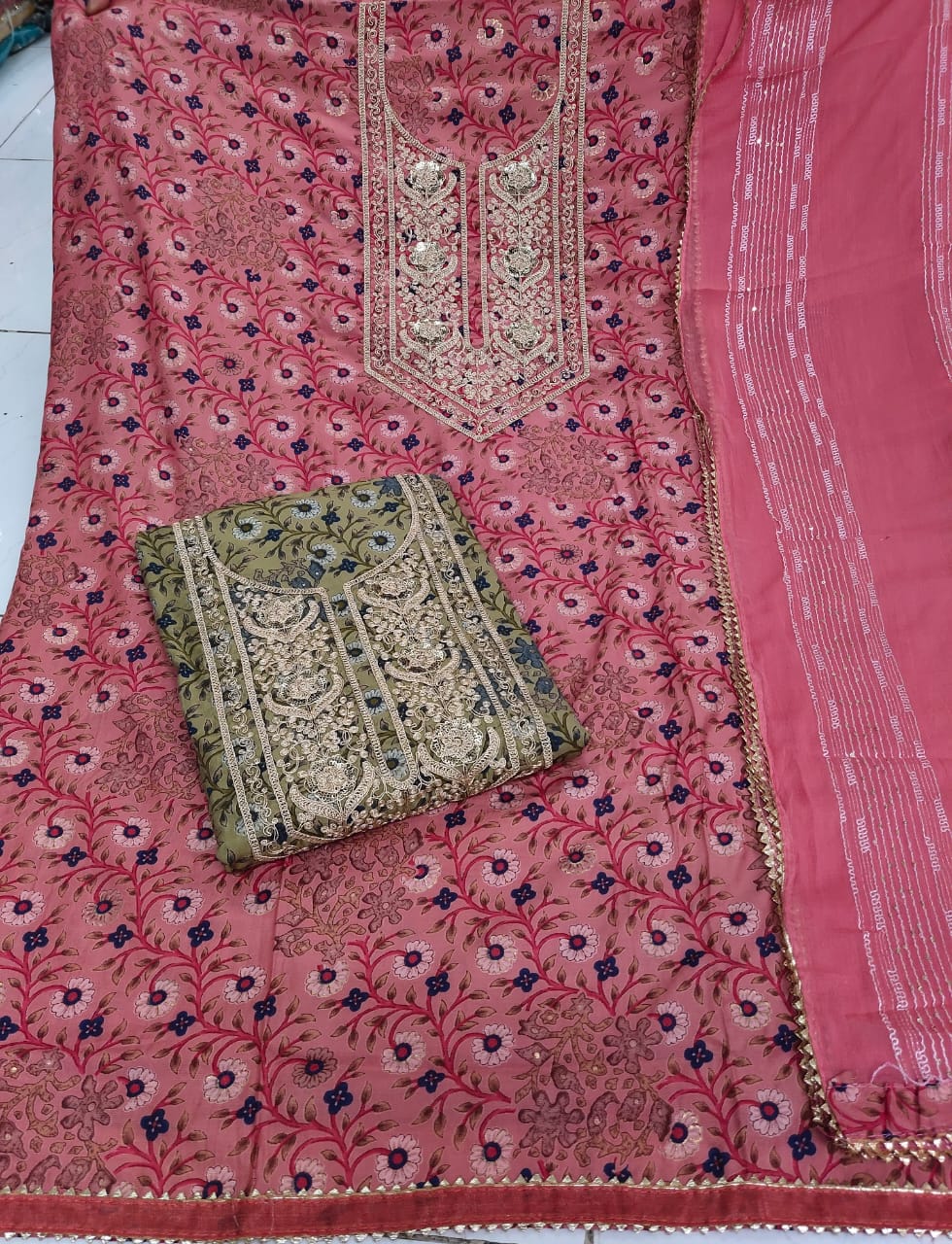UTSAV NUPUR Fancy Designer Printed Casual Wear Dress Material Collection